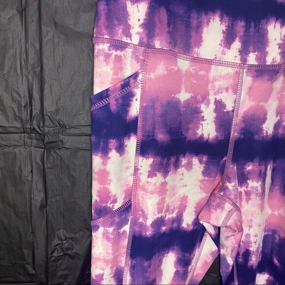 Multicolor Aeropostale Sport High Rise Leggings Size M - Picture 2 of 9